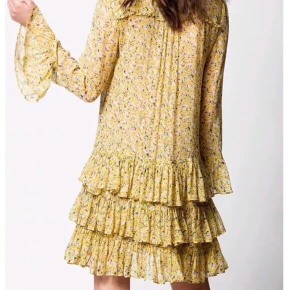 Zadig & Voltaire Rebbie Anemone Dress Size Large - Picture 9 of 9